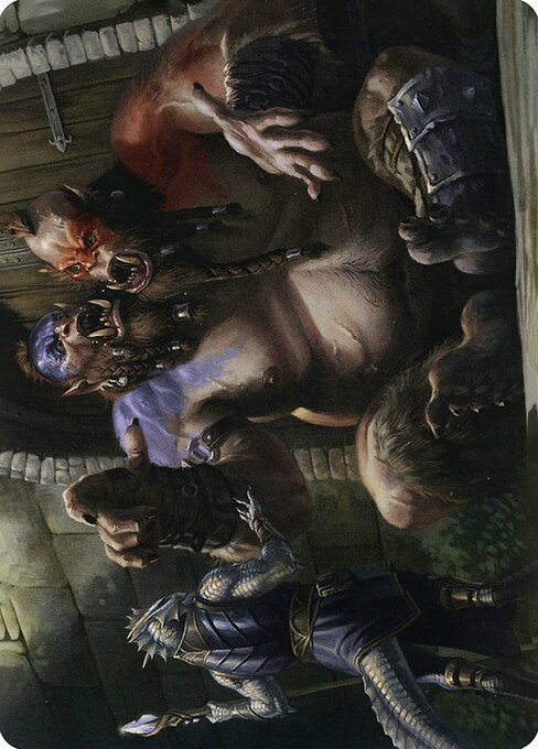 Ettin Art Card — Front