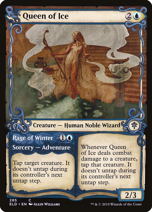 Queen of Ice (Showcase) — Front