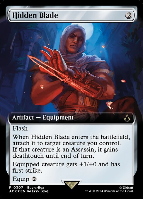 Hidden Blade (Extended Art) — Front