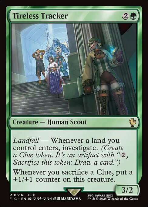 Tireless Tracker (Surge Foil) — Front