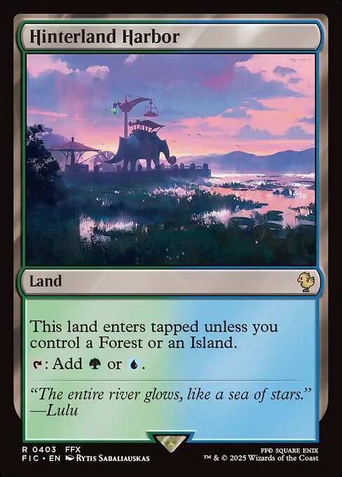 Hinterland Harbor (Surge Foil) — Front