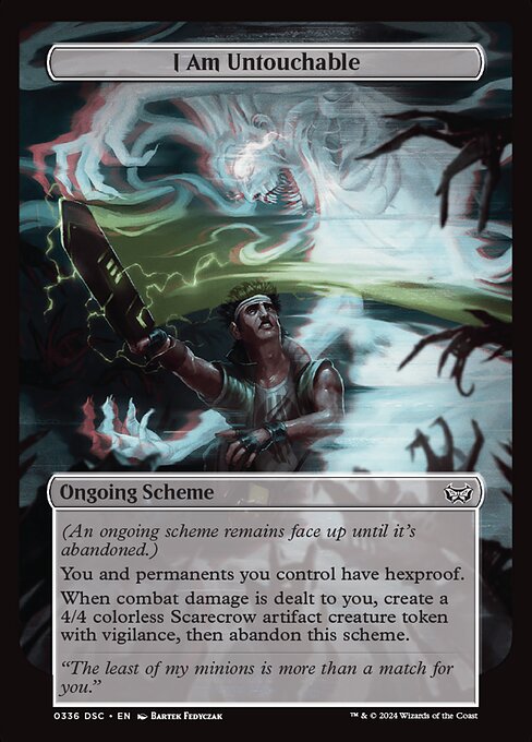 I Am Untouchable (Full Art) — Front