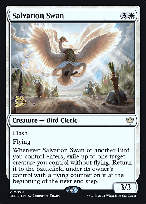 Salvation Swan — Front